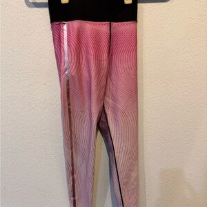 Ultracor Pink and Black Leggings